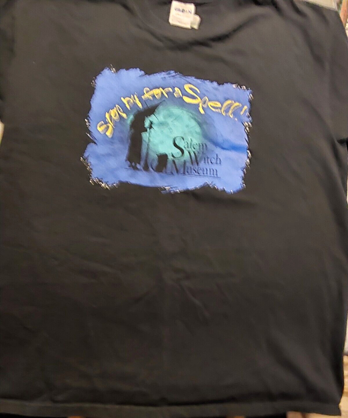 Salem Witch Museum Size Large Stop By For a Spell! Hallowen