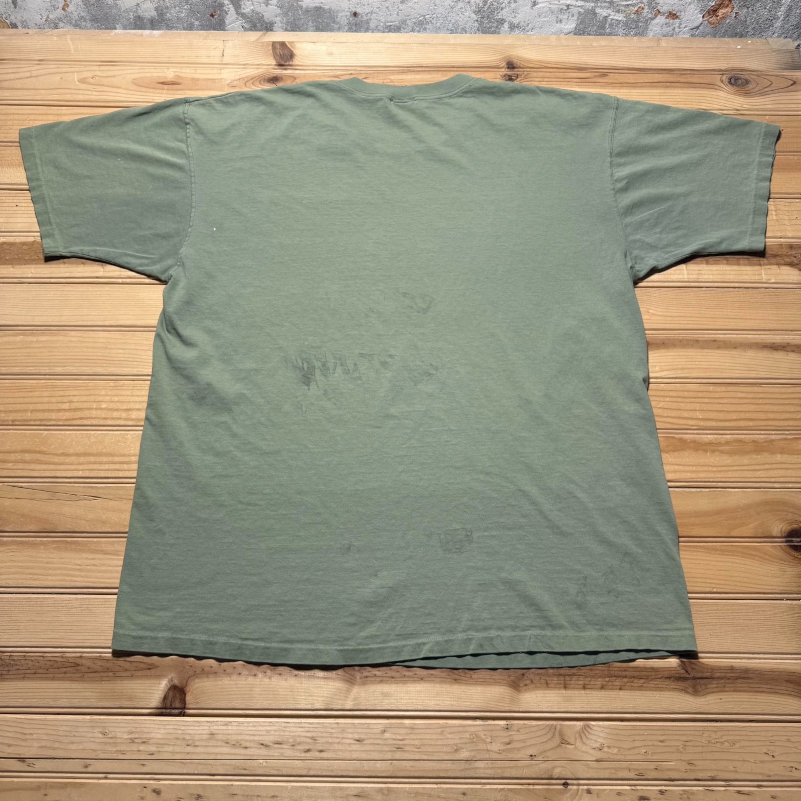 Vintage 90s GAP Kenya Safari Travel Stamp Map Nature Graphic T-Shirt USA - XL gallery