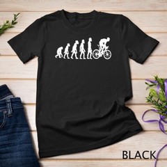 Funny Human Cycling Evolution Athlete Bike Cyclist Biker T-Shirt Unisex T-shirt