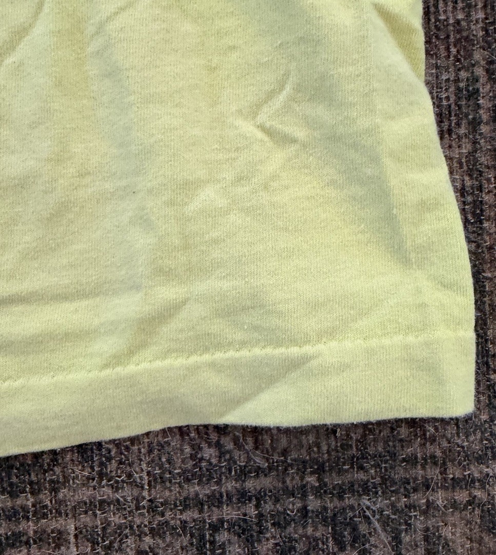 VTG 80s 90s Ocean Pacific Big Wave Surf Beach Tank Top XL Fits XL/2XL Neon USA gallery