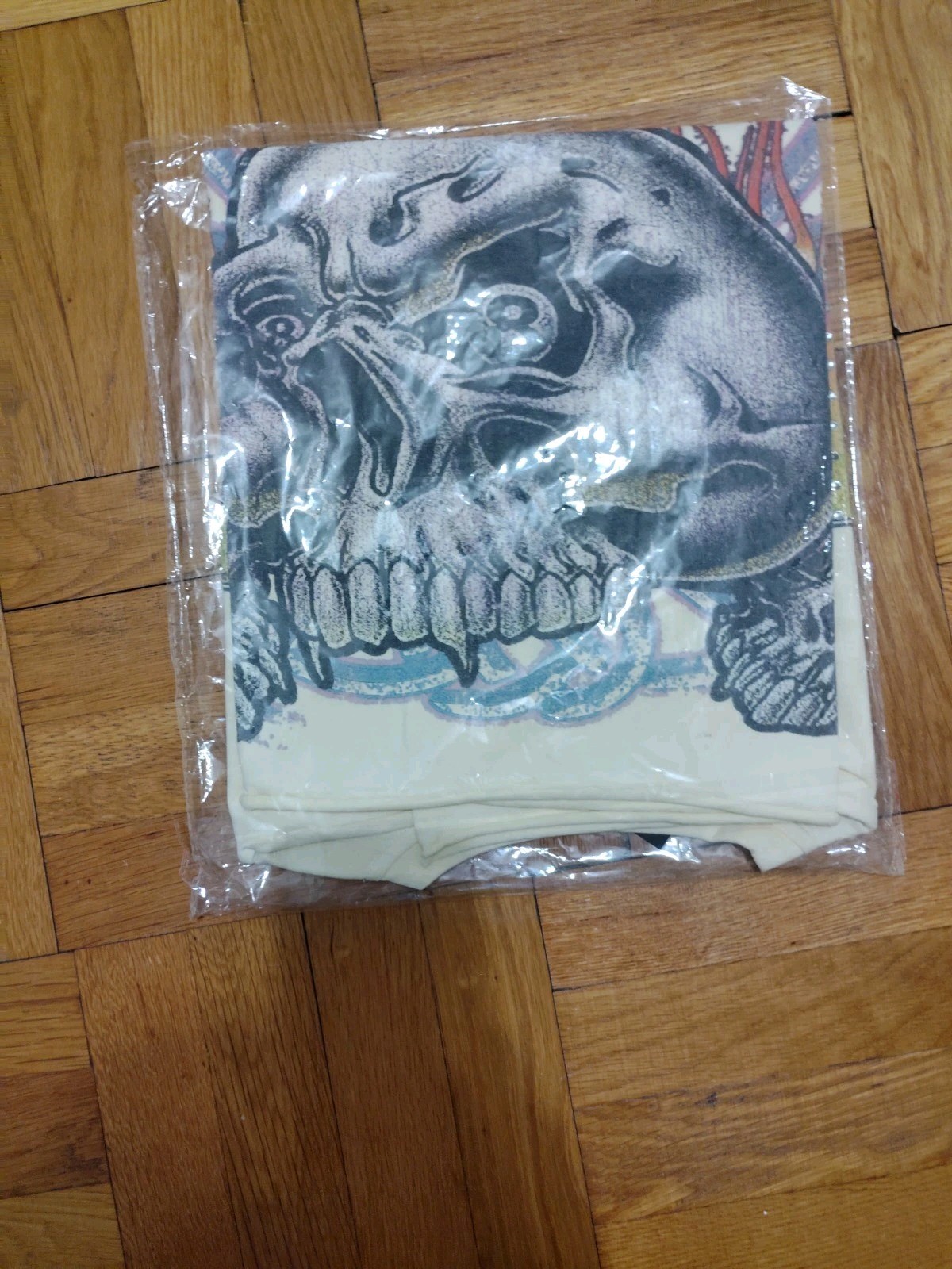 Paper Money Eight ball Rinestone Front And Back T-Shirt XL Brand New gallery