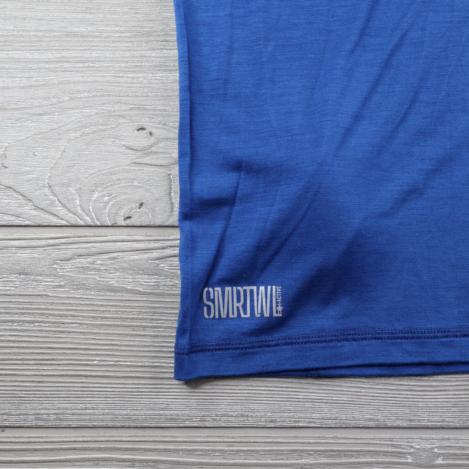 NEW Smartwool Shirt Mens Large Blue Active Ultralite Merino Wool NWT gallery