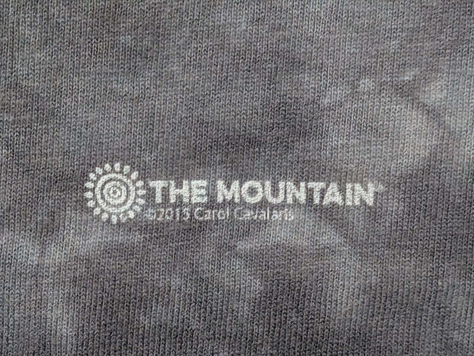 The Mountain Mens T-shirt Gray Forest Spirit Wolf New Logo 2XL #4384 NWOT gallery