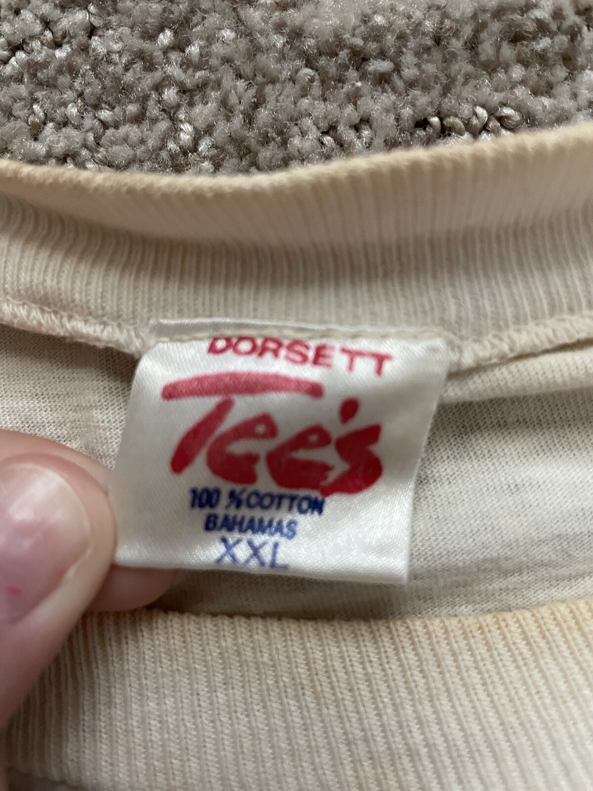 Dorsett Tees T-Shirt Adult XL White Bahama Vacation Beach Short Sleeve gallery