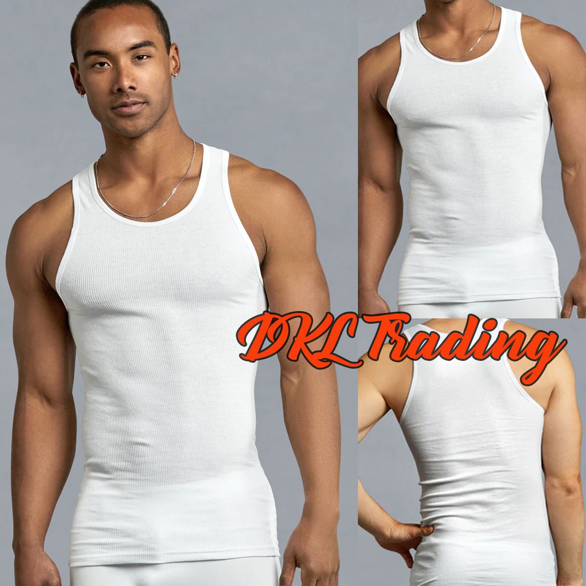Lot of 6 Men's Tank Top Camo Sleeveless Gym A-Shirt Workout Fitness Army Muscle gallery