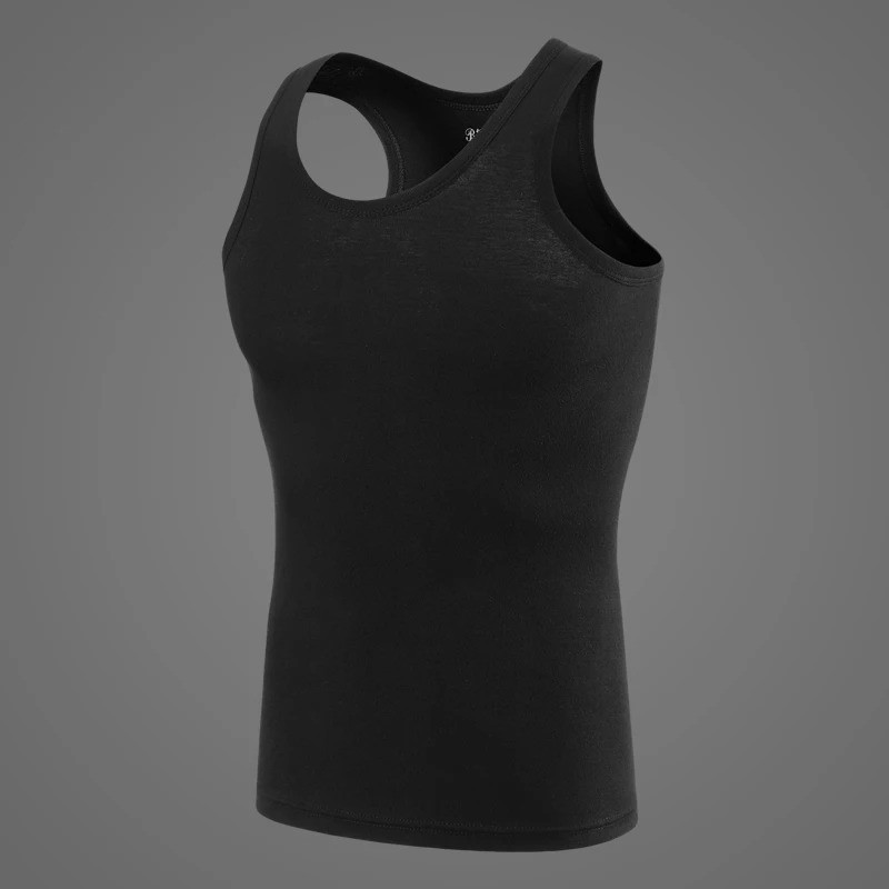 3-1- Pack Men 100% Cotton Tagless Ribbed Tank Top A-Shirt Wife Beater Undershirt gallery