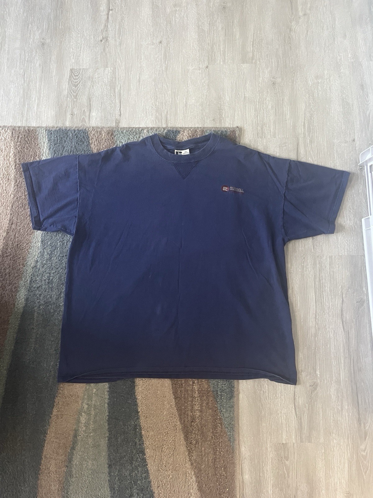 Vintage 1990s Russell Athletic Pro Cotton Made In The U.S.A Men's T-Shirt XXL gallery