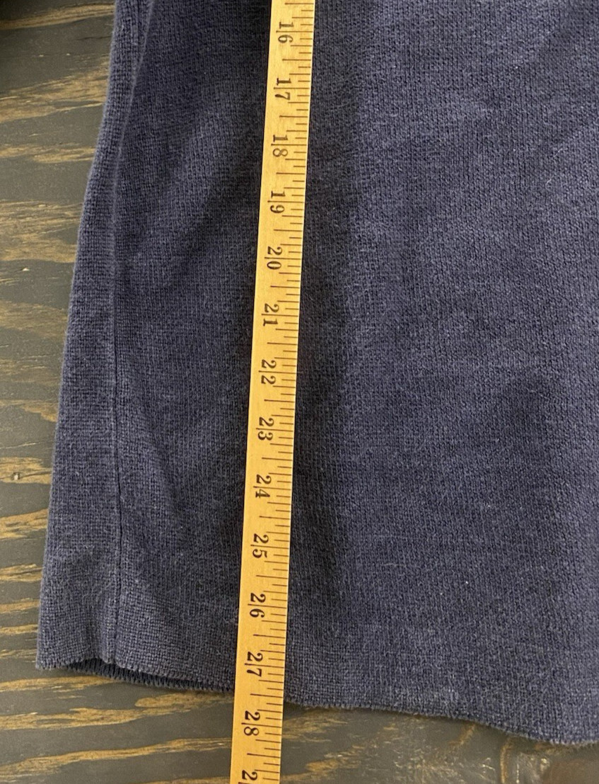 Vintage Y2K Old Navy Men’s XL Colorblock Crewneck Sweater Gray Navy Heavyweight gallery