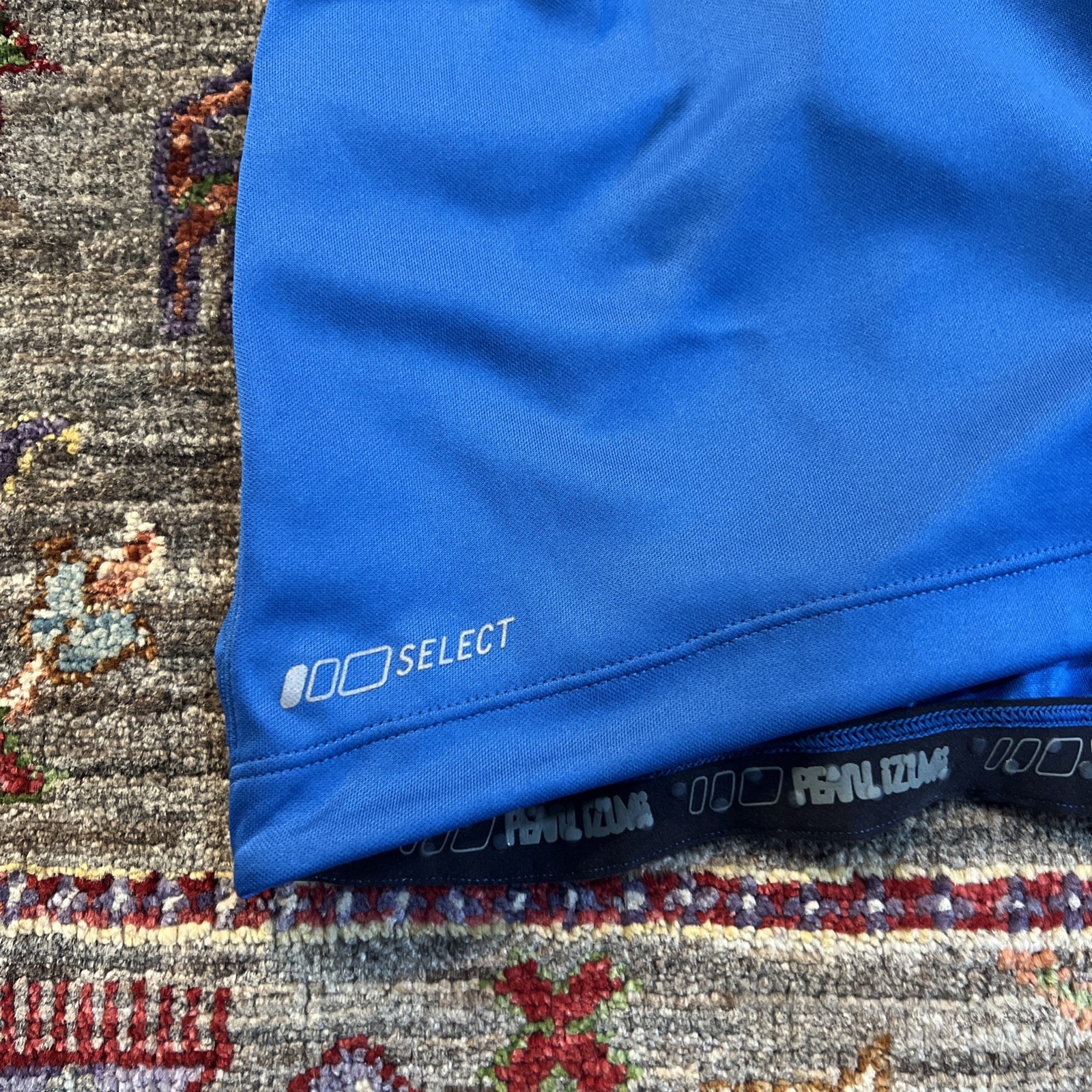 PEARL IZUMI Select Series Mens 2XL Blue Short Sleeve Full Zip Cycling Jersey gallery