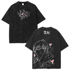 Chainsaw Man Crimson Contract Anime T Shirt