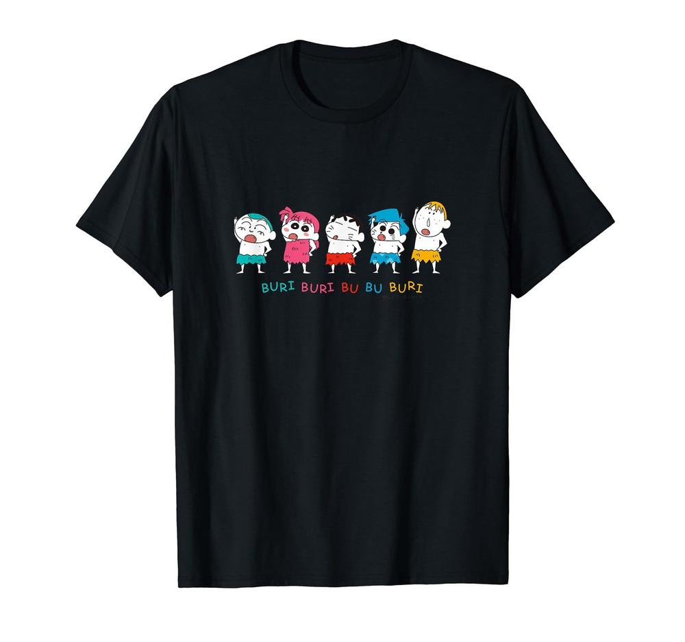 Crayon Shin-chan Primitive Era Buriburi Bububuri T-Shirt