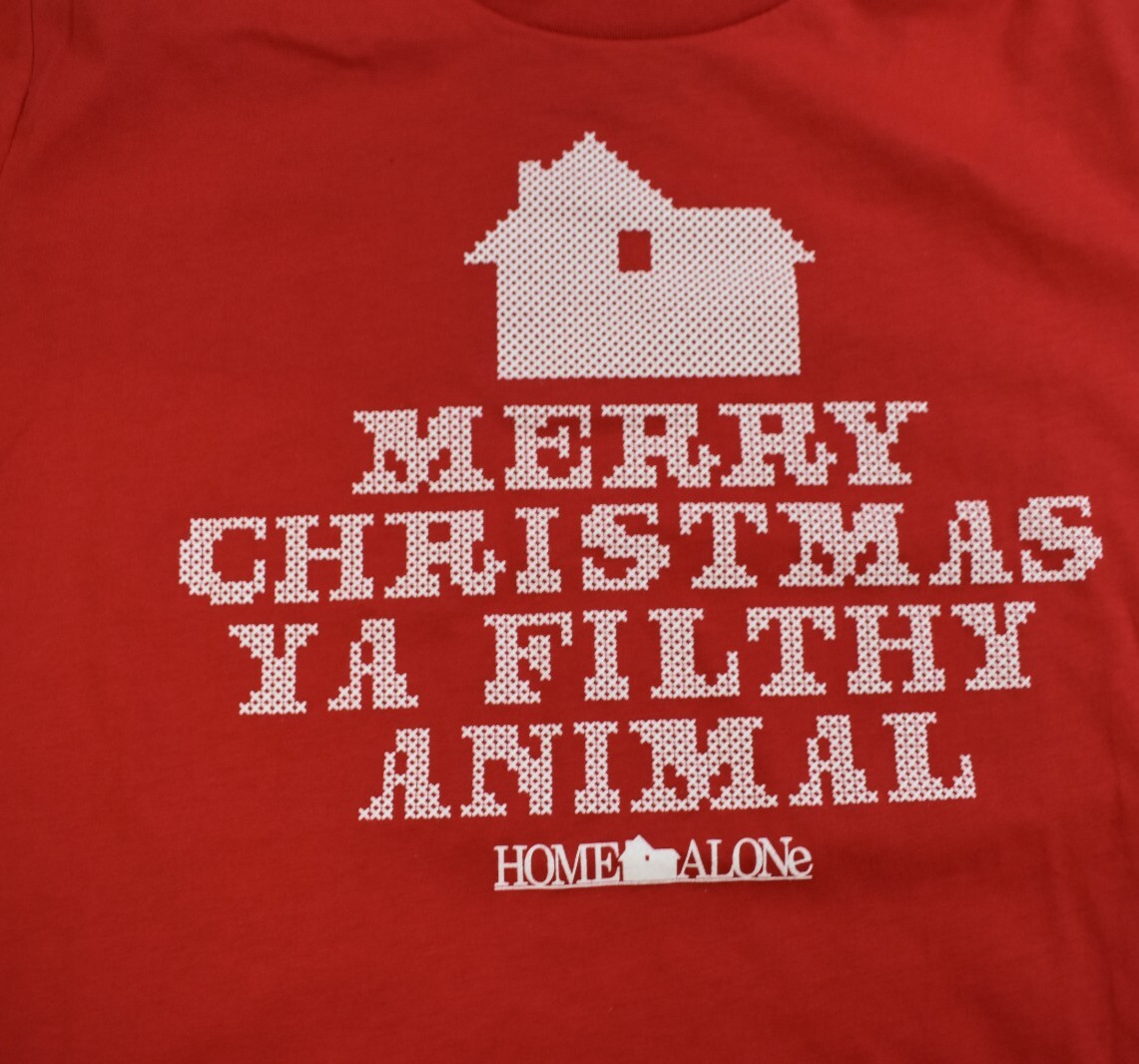 Home Alone Mens Merry Christmas You Filthy Animal Holiday Classic Shirt New S gallery