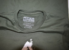 Roger Waters This Is Not A Drill Tour Pig Graphic Adult Green Shirt New S, XL