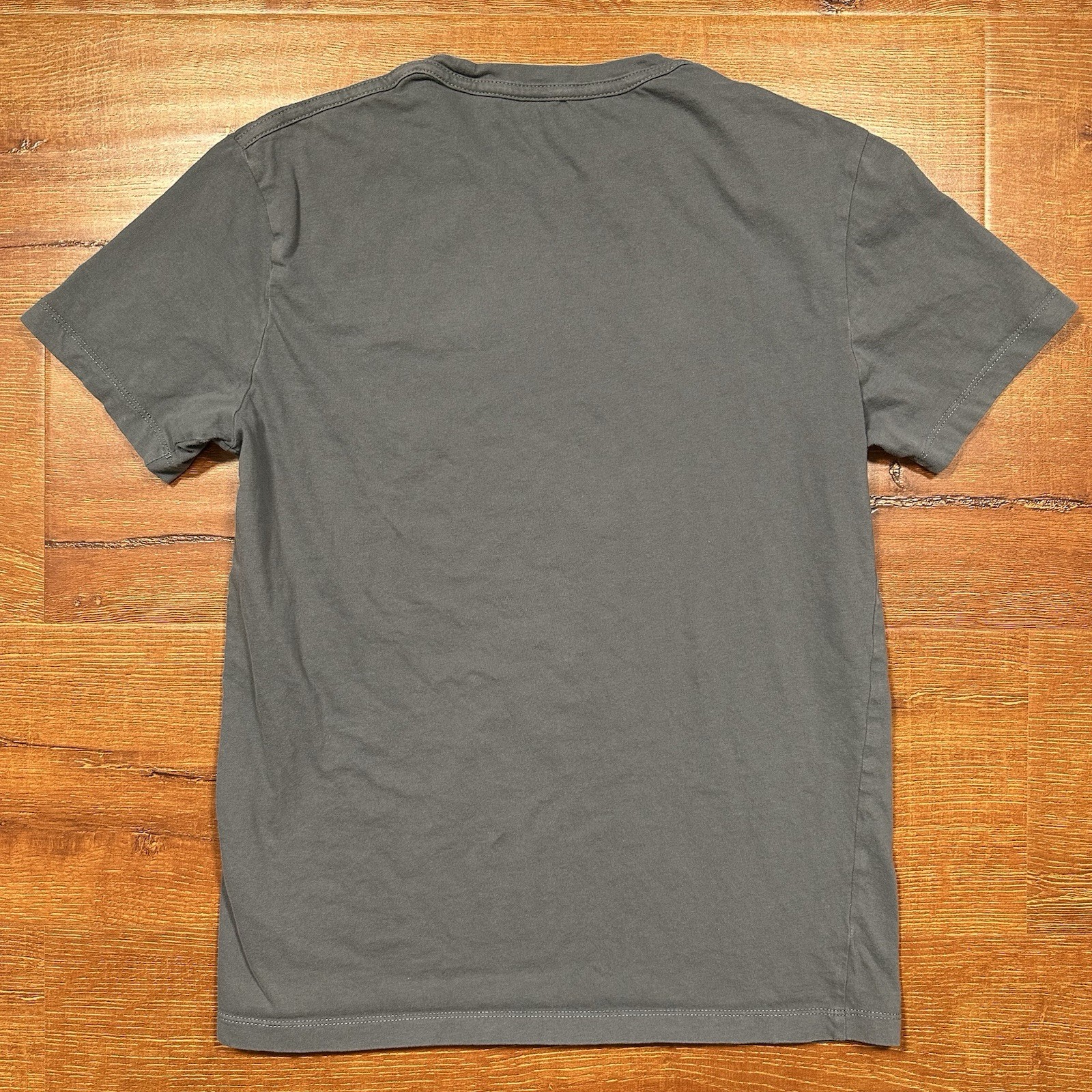 All Saints T Shirt Mens S Gray Short Sleeve Embroidered Logo City Designer Alt gallery