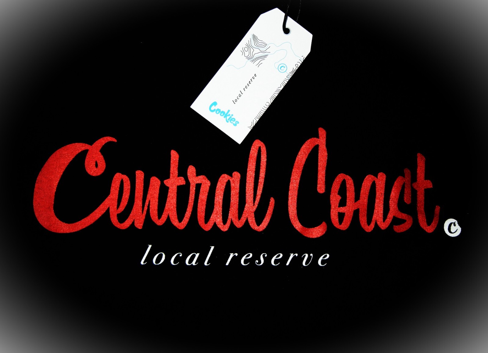 COOKIES T Shirt CENTRAL COA$T Sold Out DEEP RED HEAT LAST ONE Lompoc X SF XL gallery