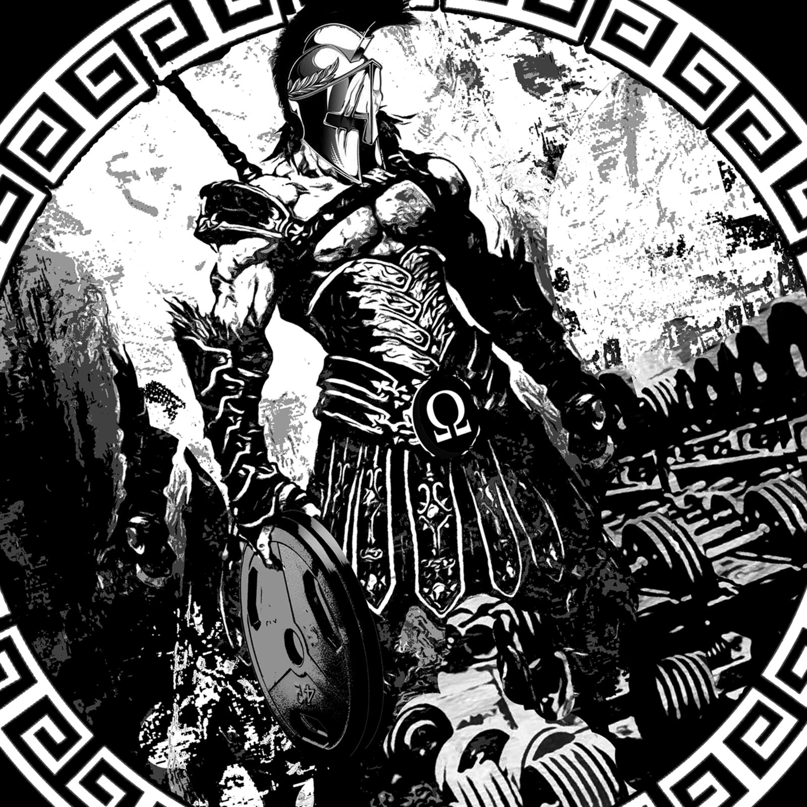 Iron Gods Kratos Hoodie Gym Hoodie Pump Cover Aesthetic Black Hoodie Gym Tee gallery