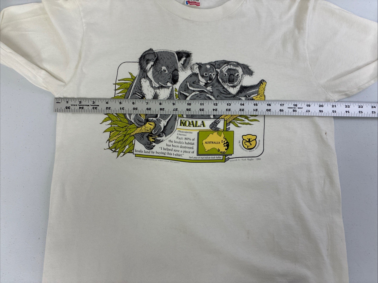 Vintage Koala Australia Long Sleeve T-Shirt Large Nature 90s gallery