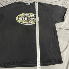 Vintage 2000s Larry The Cable Guy Git R Done Comedy Tour 2009 T Shirt Size XXL