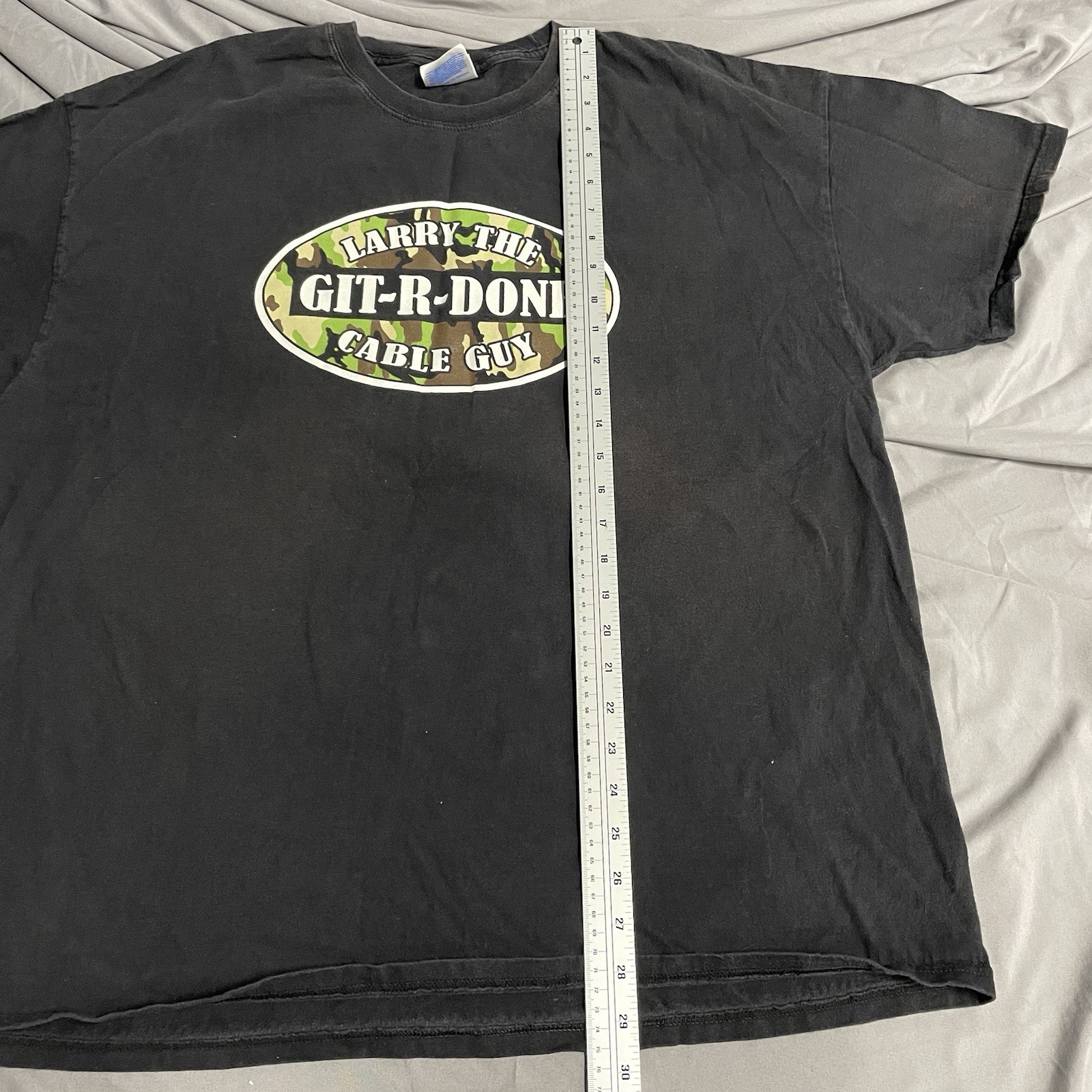 Vintage 2000s Larry The Cable Guy Git R Done Comedy Tour 2009 T Shirt Size XXL gallery