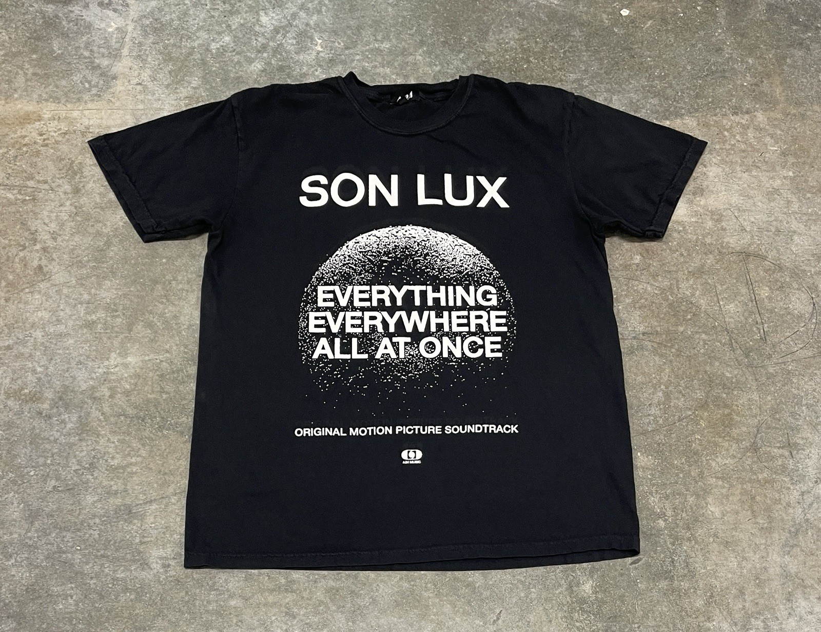 A24 Son Lux Everything Everywhere All At Once Sountrack Movie T-Shirt Large