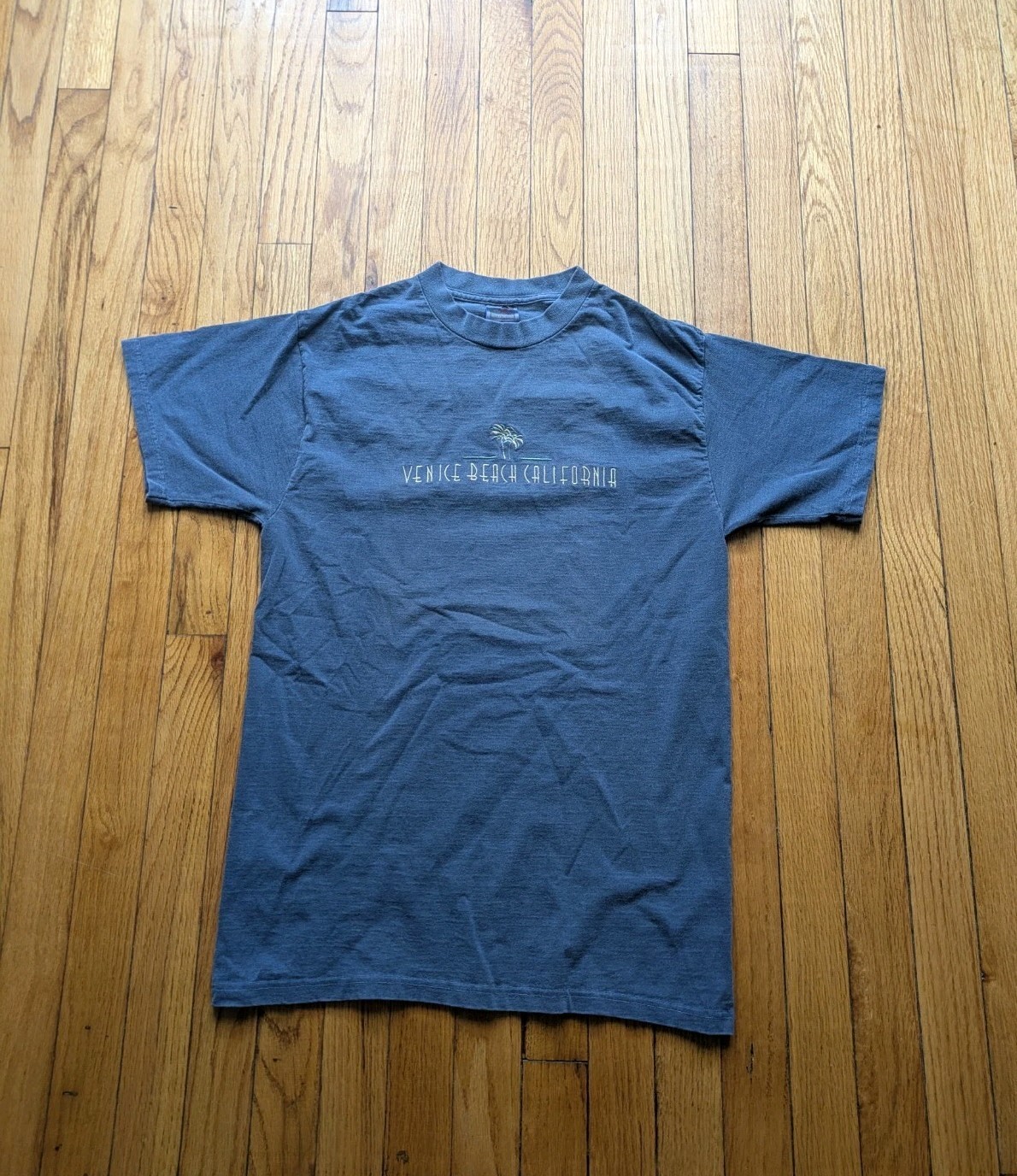 Vintage Venice Beach California Shirt Mens Medium Blue 90S Y2K Vacation Tee gallery