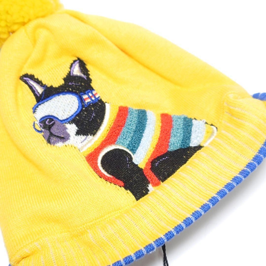Paul Smith Knit Cap French Bulldog Cotton 46-48cm Japan gallery