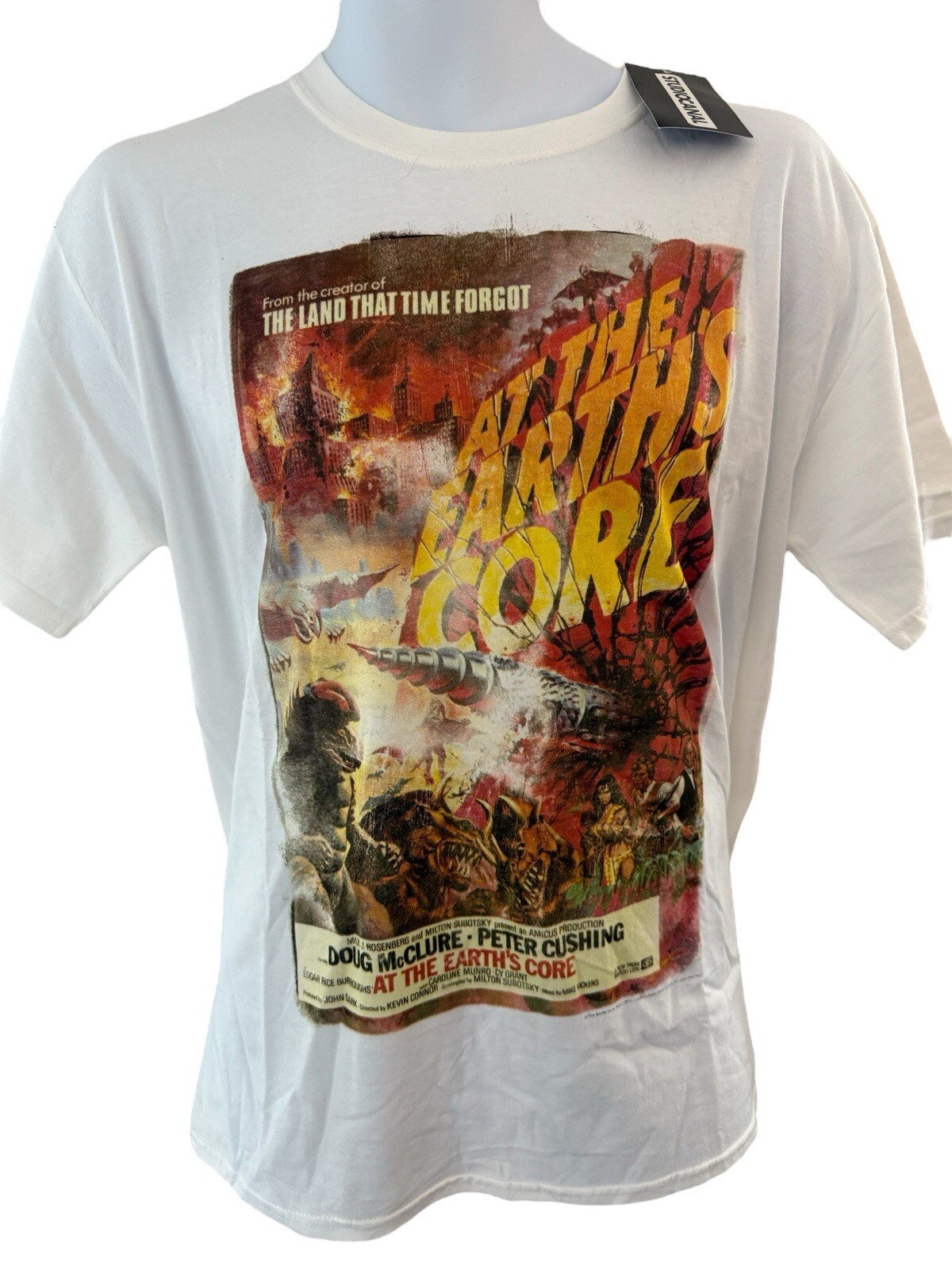 At The Earths Core Studio Canal Movie T Shirt New With Tags Medium