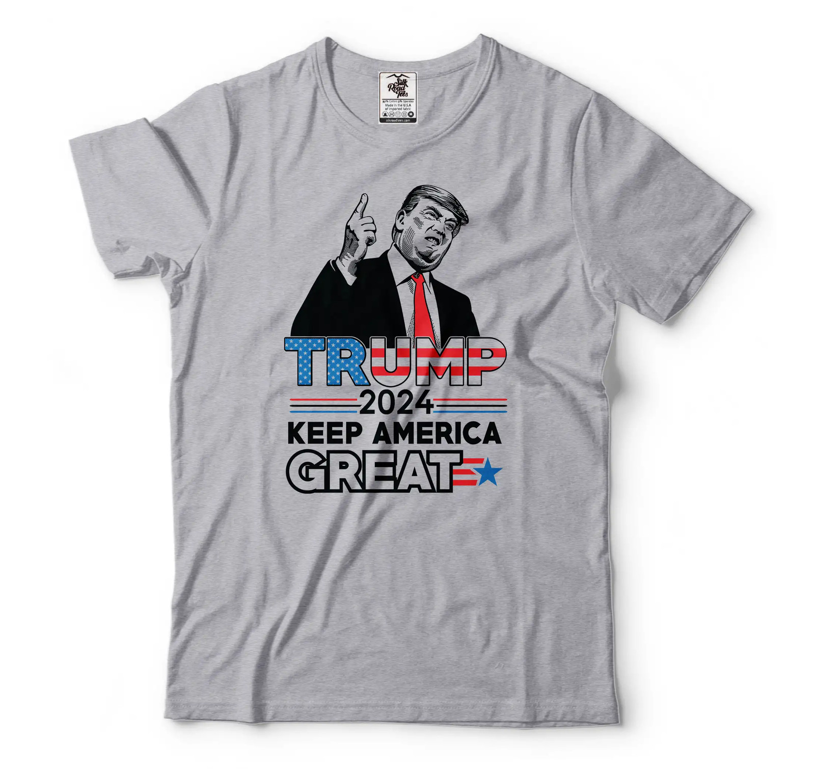 Funny Trump 2024 T-Shirt USA Republican Conservative Tee Shirts Trump Lover Tee gallery