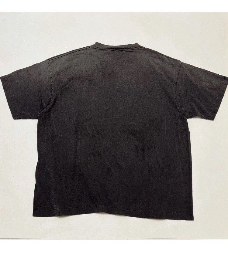Stedman Men’s XL Black Cotton Crew Neck Short Sleeve Jesus Graphic T-Shirt gallery