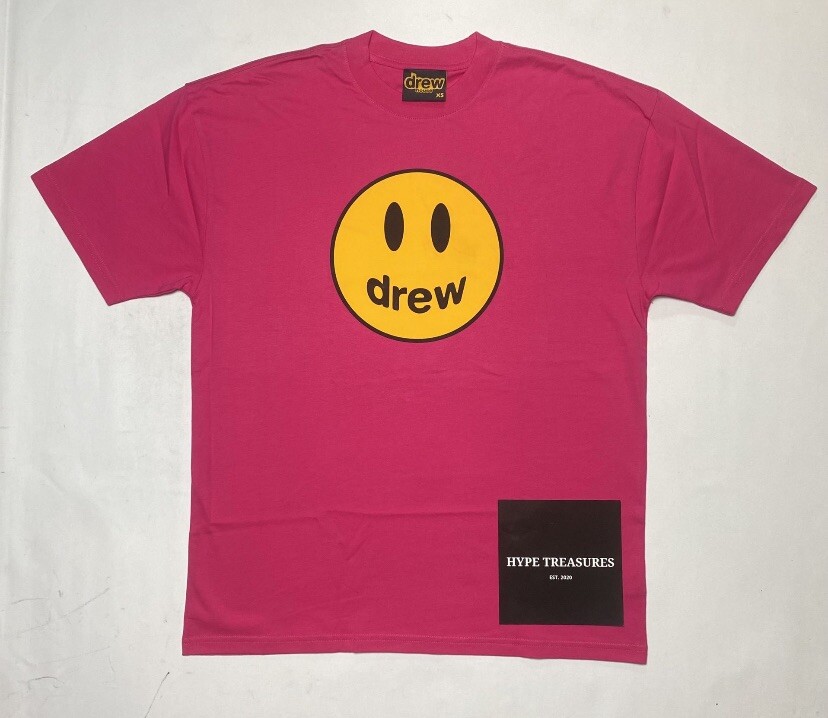 BRAND NEW DrewHouse Mascot Tee JUSTIN BEIBER YELLOW/ HOT PINK SIZES: XS-XL 🔥 gallery