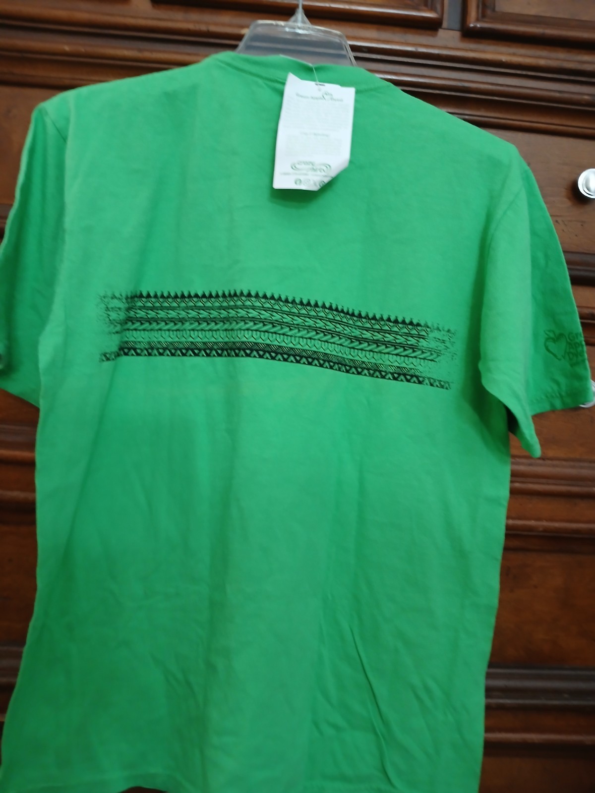 Crazy Shirts Green Apple Dyed Lava Flow Tribal Mens T shirt M NWT gallery