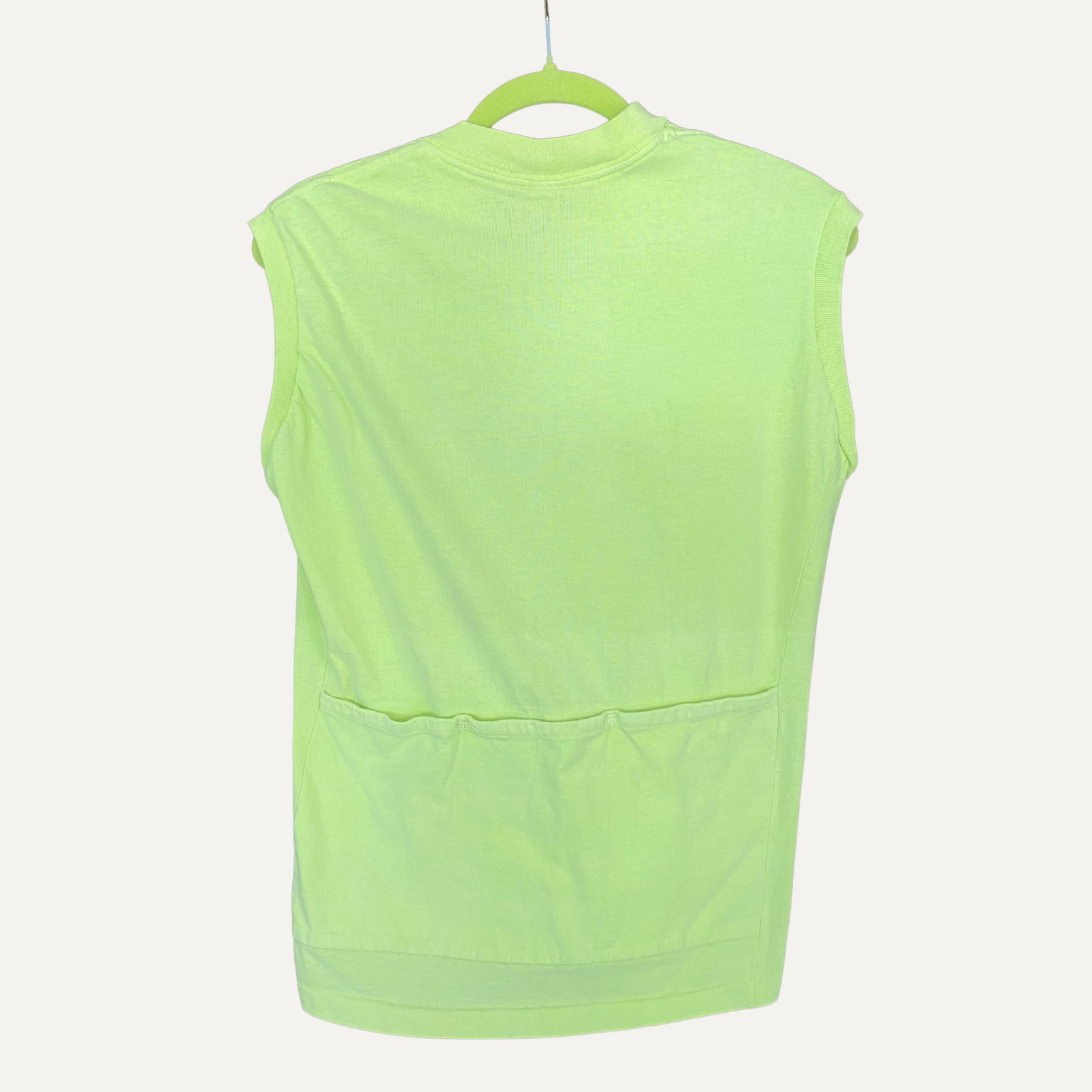 Vintage Trek cycling neon bike top size small / medium made in USA gallery