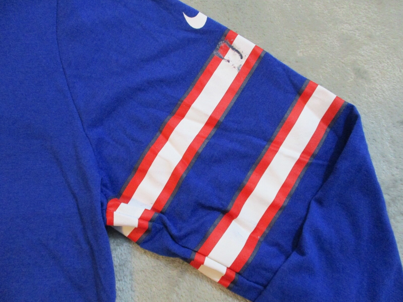 Nike Team USA Shirt Mens XL Blue White Red Flag Olympic Long Sleeve Dri Fit 0680 gallery