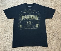 Pantera Shirt Mens Extra Large 101 PROOF 2010 Shirt Mens Black