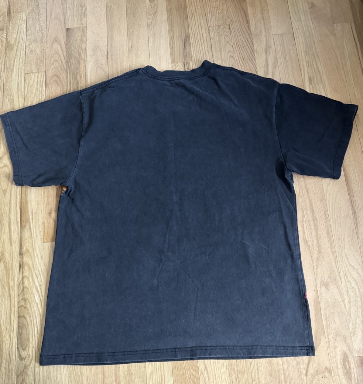 Alpha Collective Wild Spirit Wolf Horses Graphic T-Shirt Mens Large Black gallery