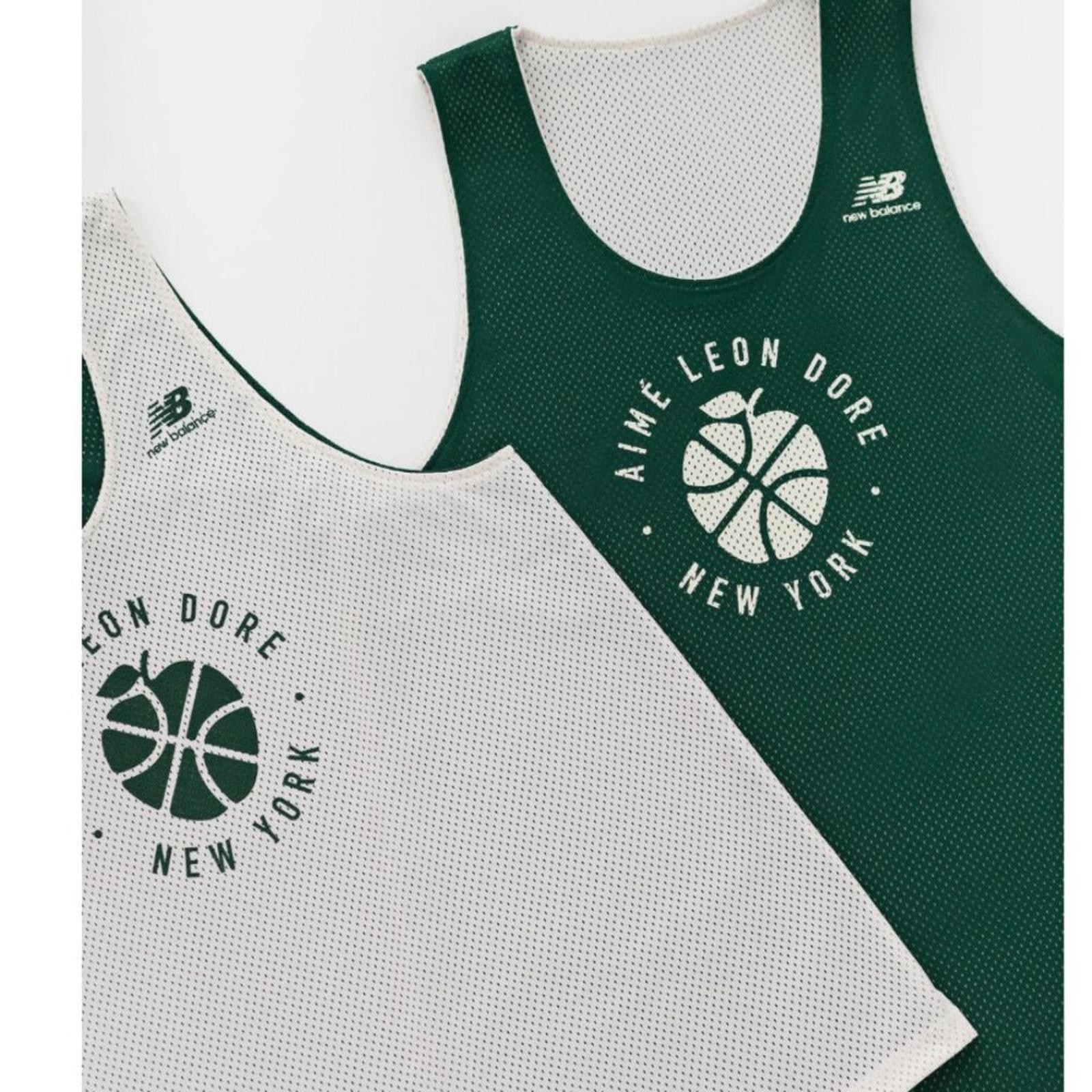 ALD (Aime Leon Dore) x New Balance SONNY NY Reversible Jersey Green/White NWT gallery