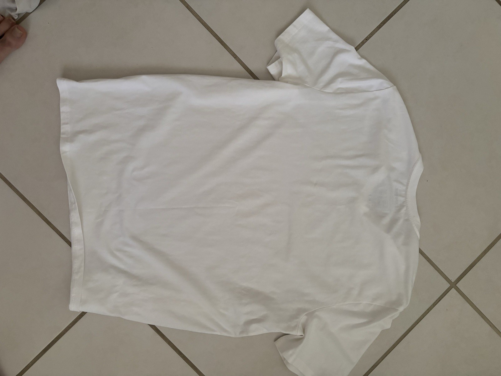 EXPRESS V-Neck Tee Solid WHITE T-Shirt,m Slim Stretch Size XL gallery