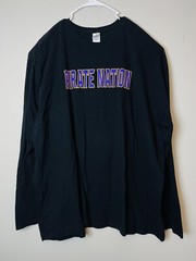 GILDAN RING SPUN SOFTSTYLE SIZE 3XL PIRATE NATION LONG SLEEVE ADULT BLACK SHIRT