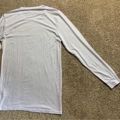 32 Degrees Heat Men’s White Long Sleeve Base Layer Shirt Size Small