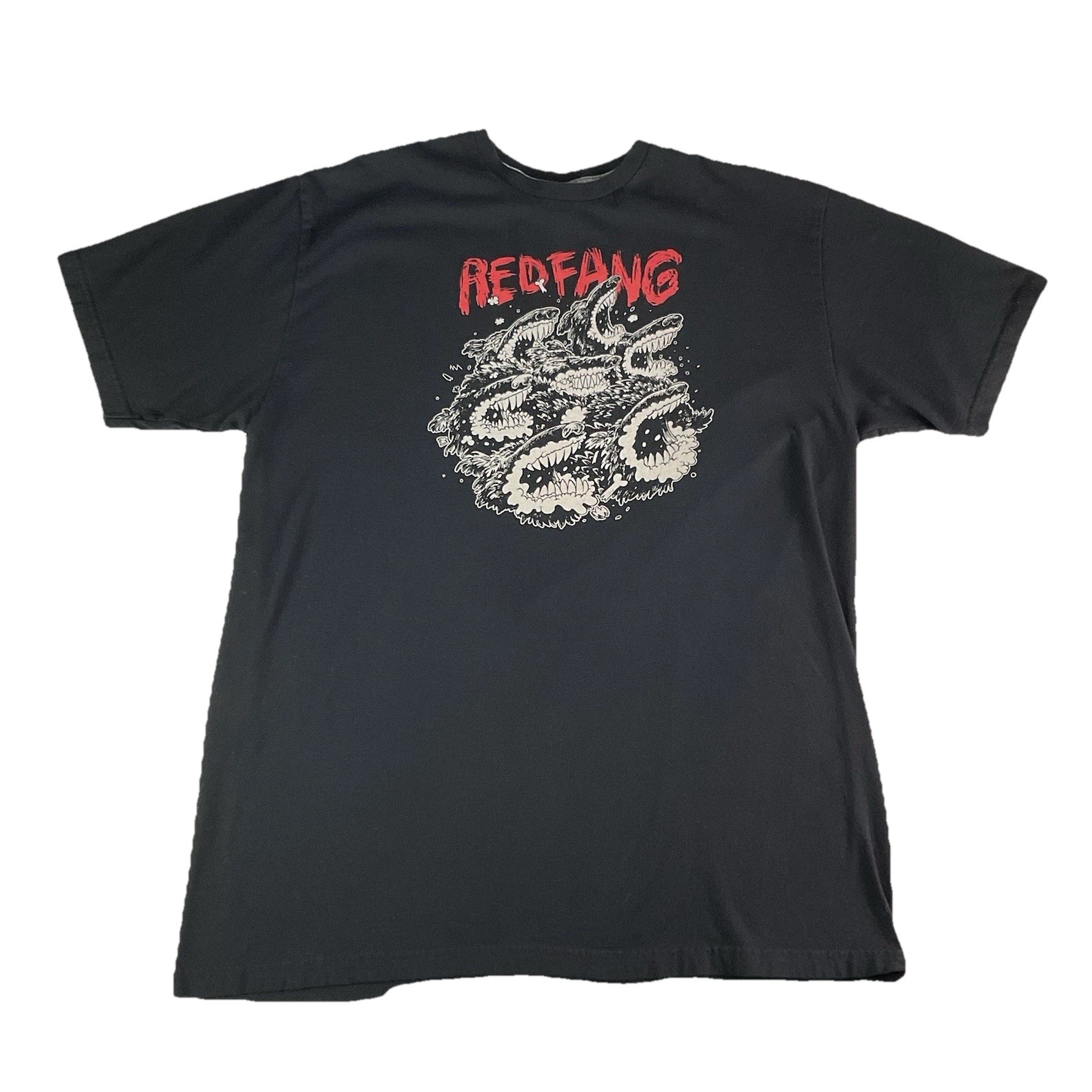 Volcom Limited Edition Black Red Fang T-Shirt Men’s 2XL XXL Travis Millard