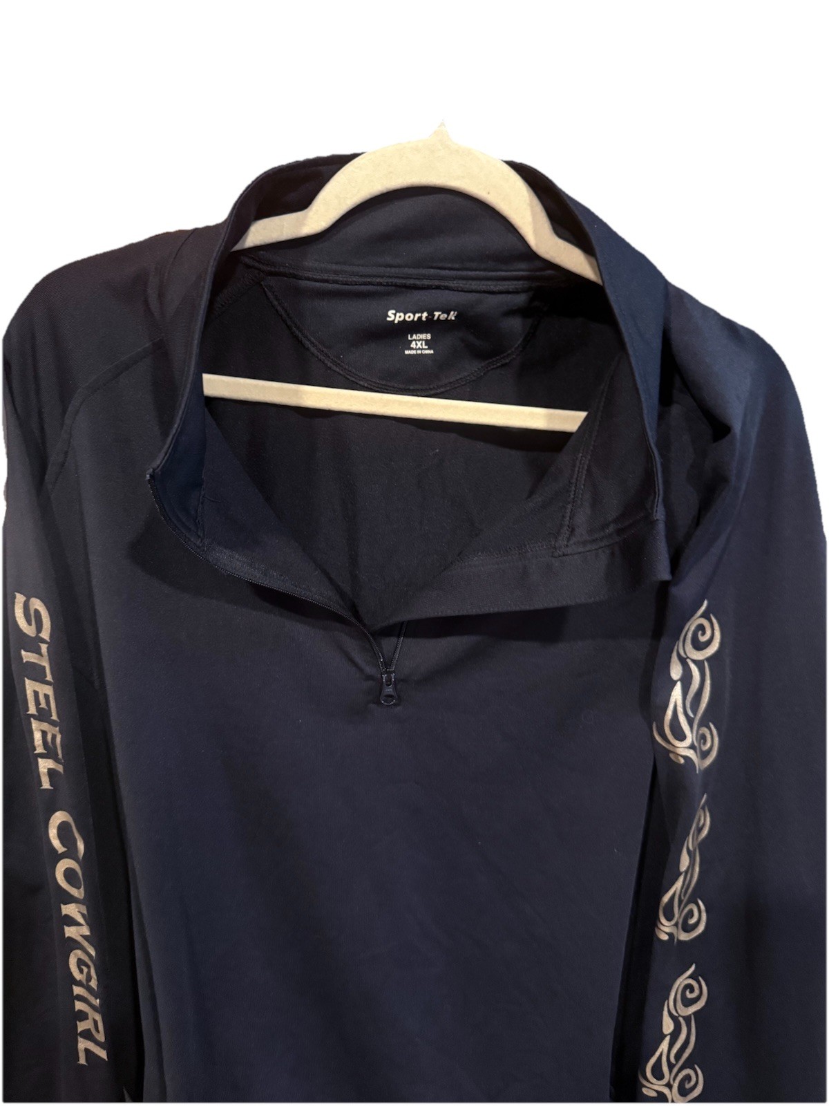 Steel Cowgirl Motorcycle Women’s 1/4 Zip Lightweight Riding Shirt 4XL gallery