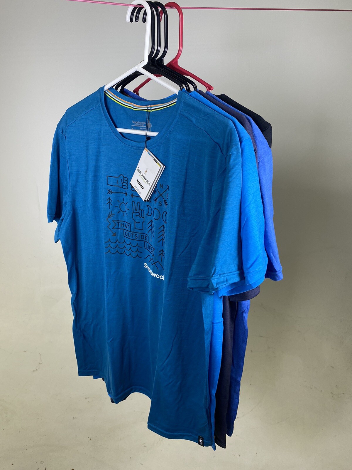 Smartwool Sport 150 Short Sleeve Men's Graphic T Sizes - S, M, L, XL, XXL - NEW gallery