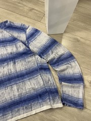 🔥00’s Custo Barcelona Mesh Stripped Top T Shirt Jean Paul Gaultier Style