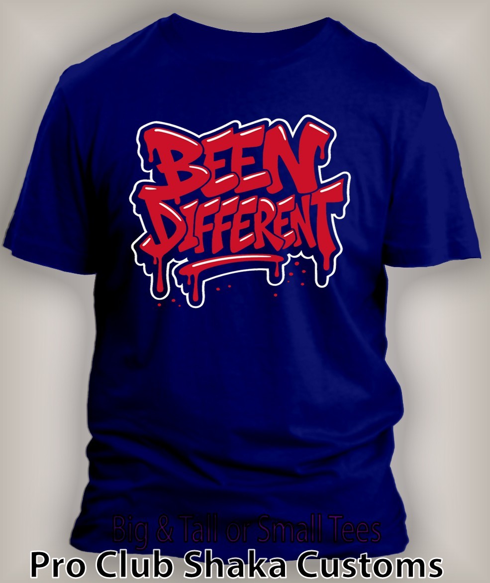 Men Been Different Sneaker Tee Shirt Graphic Hip Hop Streetwear Big Tall Small T