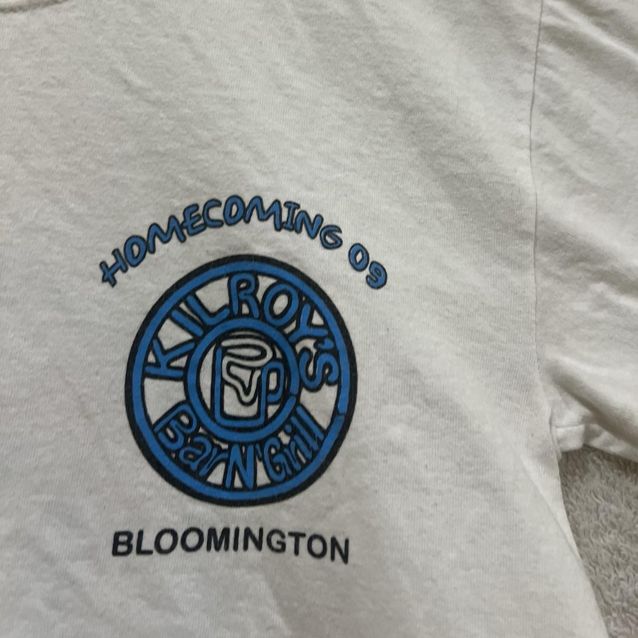 indiana university kilroys 2009 homecoming shirt size small early 2000s Hoosiers gallery