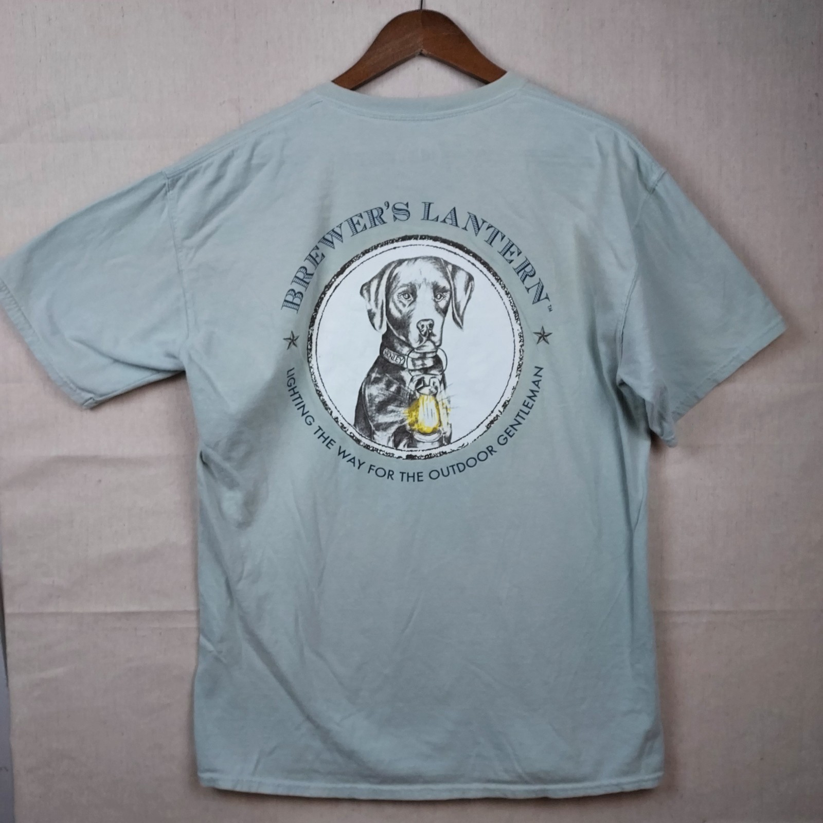 Brewer’s Lantern Graphic T Shirt L Relaxed Fit Sage Dog Outdoor Classic outdoor gallery