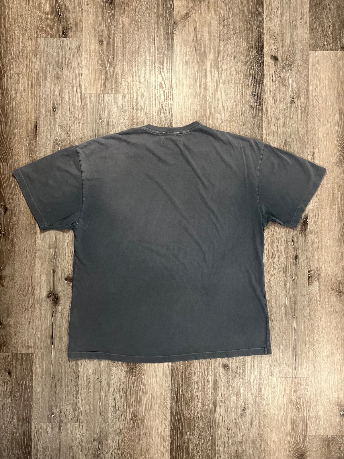 Rhude Lone Wolf Graphic Tee Shirt Unisex Faded Gray American Made Size XL gallery