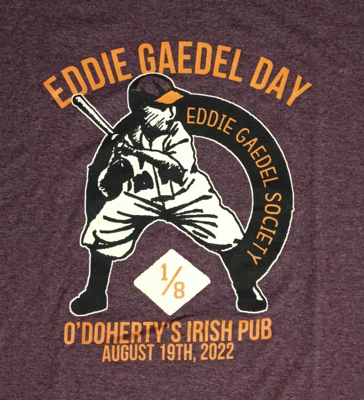 St Louis Browns Eddie Gaedel t-shirt XL NEW Baseball History Baltimore Orioles gallery