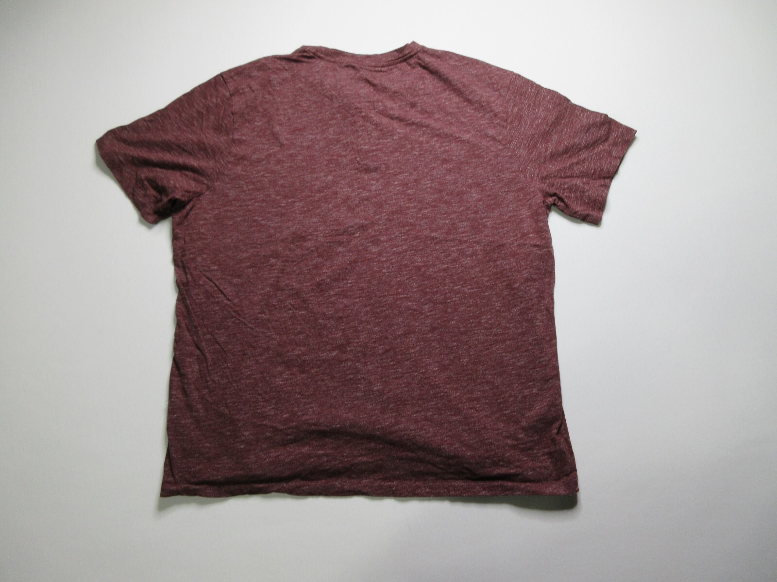 Hawker Rye Heather Red Slim Fit Short Sleeve Henley T-Shirt Men's Size X-Large gallery