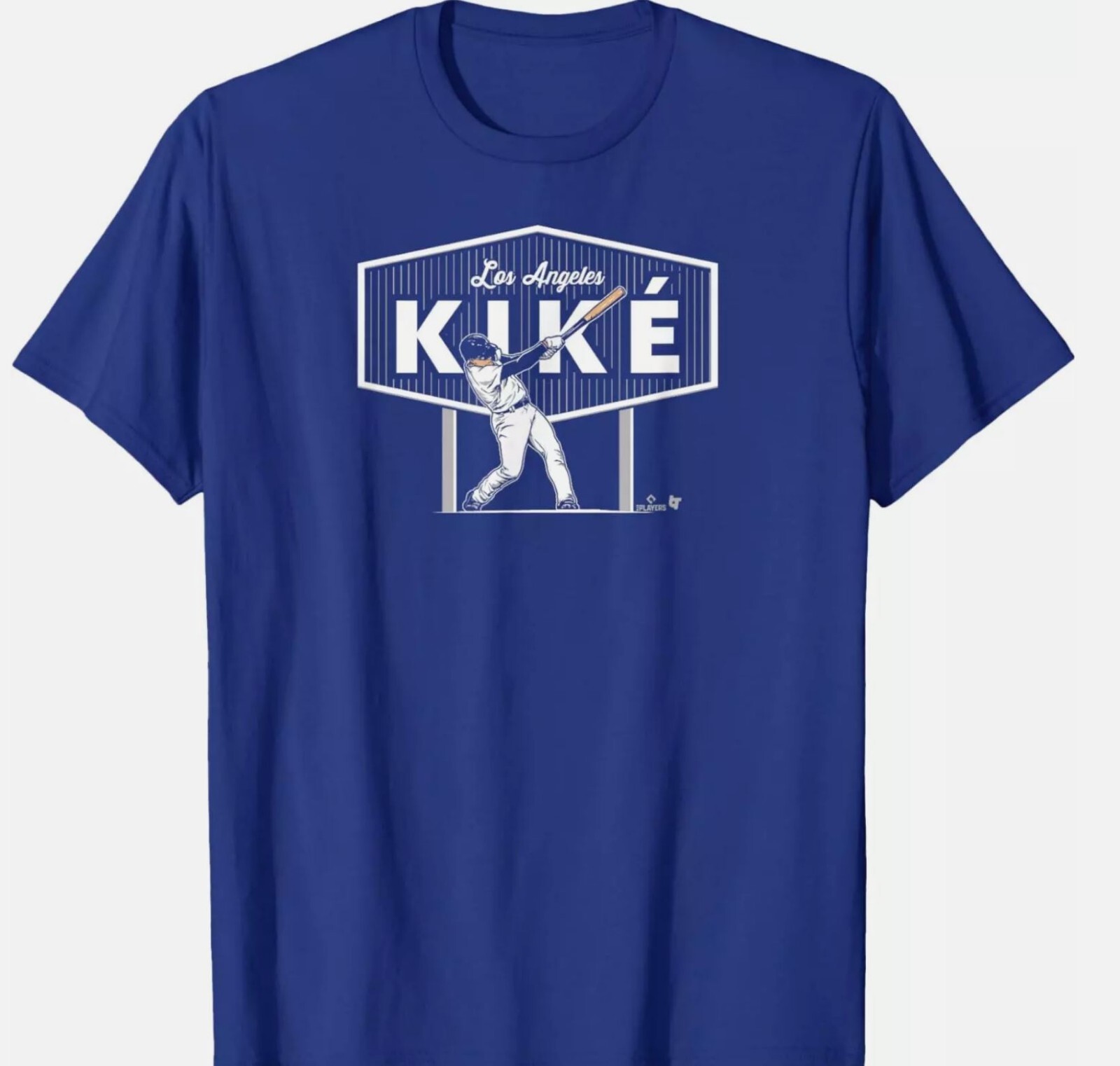 Kike Hernandez – L.A. Kike – Los Angeles Baseball T-Shirt Made in the USA
